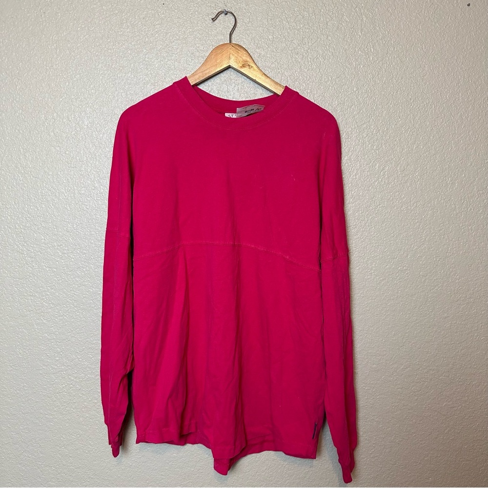 Spirit Jersey Crew Neck Jackson Hole Wyoming Long Sleeve Shirt Size Large - Picture 3 of 6